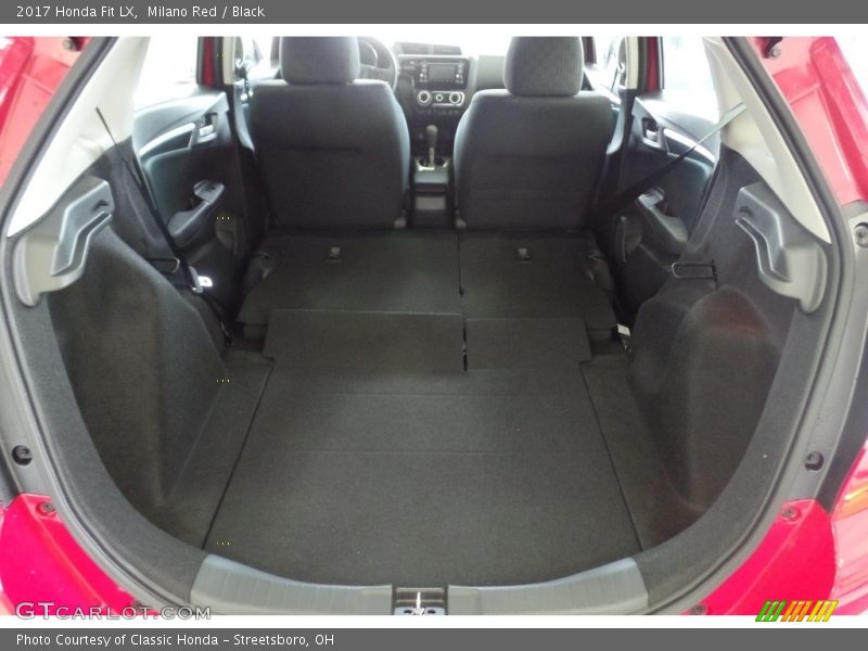 Milano Red / Black 2017 Honda Fit LX
