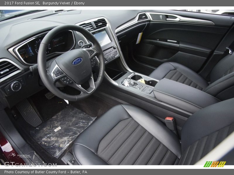 Burgundy Velvet / Ebony 2017 Ford Fusion SE