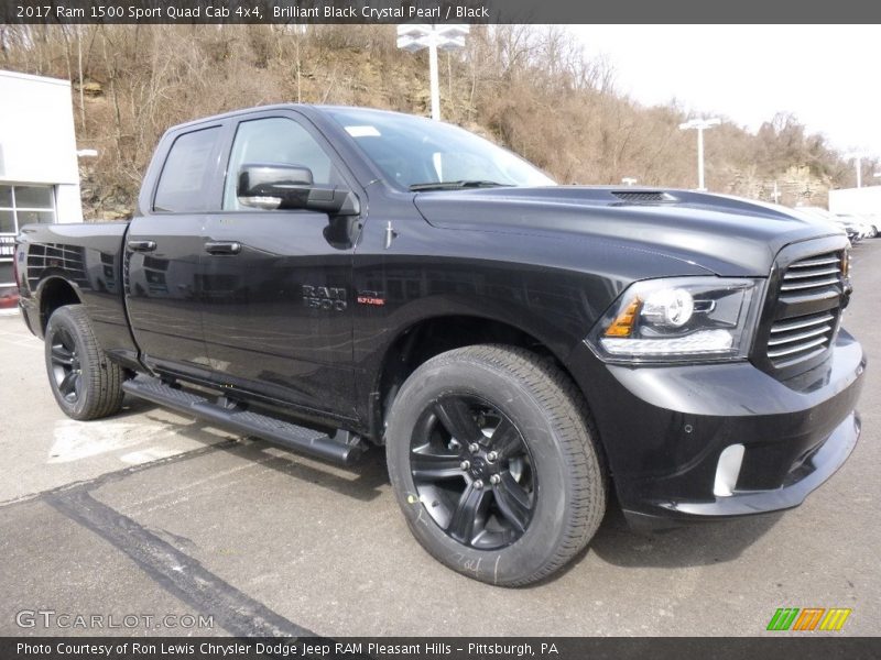 Front 3/4 View of 2017 1500 Sport Quad Cab 4x4