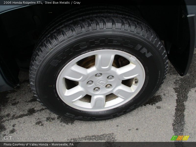 Steel Blue Metallic / Gray 2006 Honda Ridgeline RTL