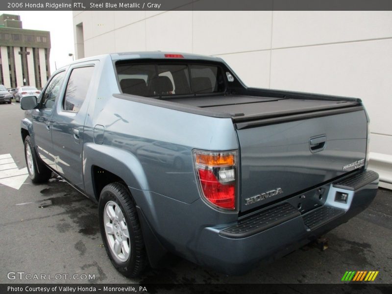 Steel Blue Metallic / Gray 2006 Honda Ridgeline RTL