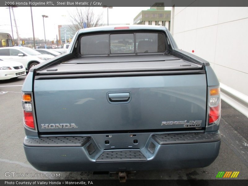 Steel Blue Metallic / Gray 2006 Honda Ridgeline RTL