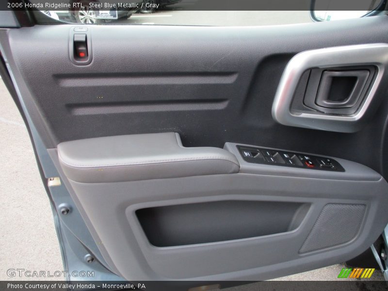 Steel Blue Metallic / Gray 2006 Honda Ridgeline RTL