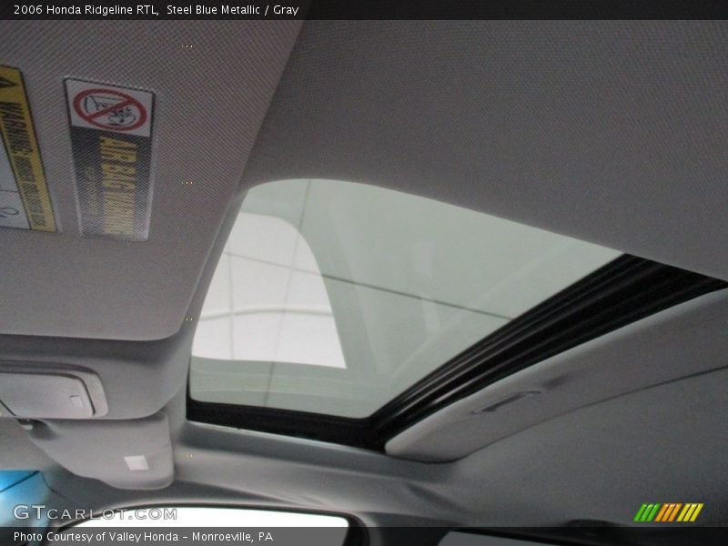Steel Blue Metallic / Gray 2006 Honda Ridgeline RTL