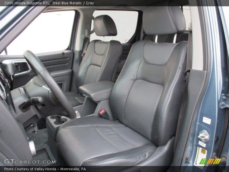 Steel Blue Metallic / Gray 2006 Honda Ridgeline RTL