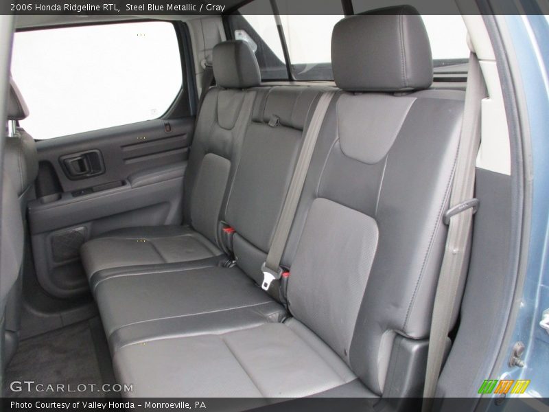 Steel Blue Metallic / Gray 2006 Honda Ridgeline RTL