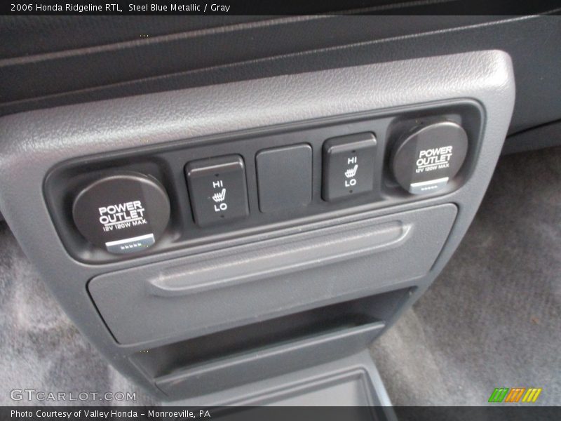 Steel Blue Metallic / Gray 2006 Honda Ridgeline RTL