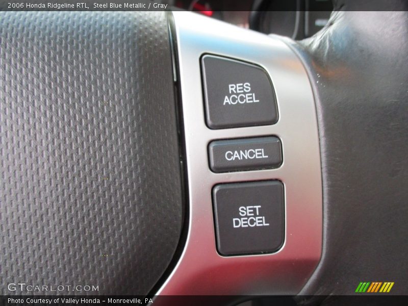 Steel Blue Metallic / Gray 2006 Honda Ridgeline RTL