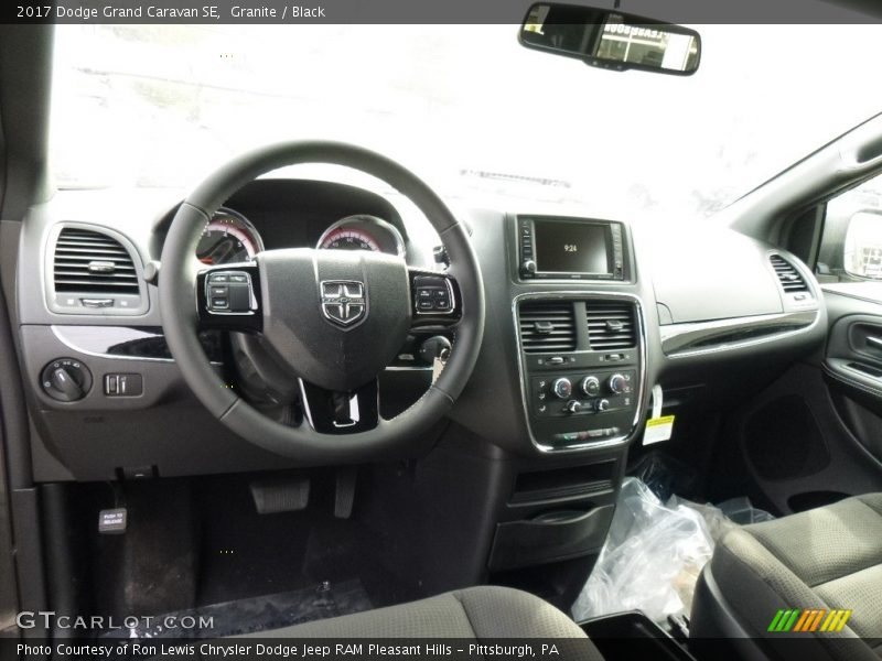 Granite / Black 2017 Dodge Grand Caravan SE