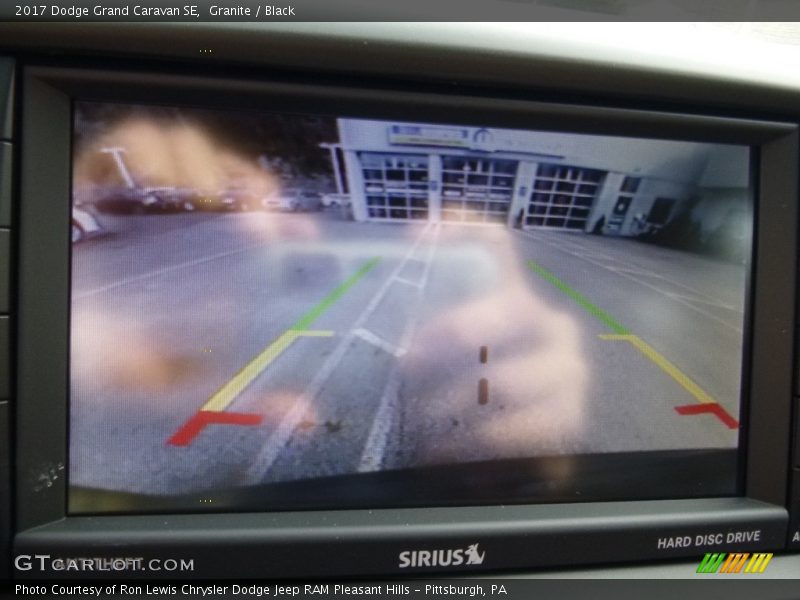 Granite / Black 2017 Dodge Grand Caravan SE
