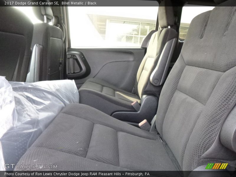 Billet Metallic / Black 2017 Dodge Grand Caravan SE