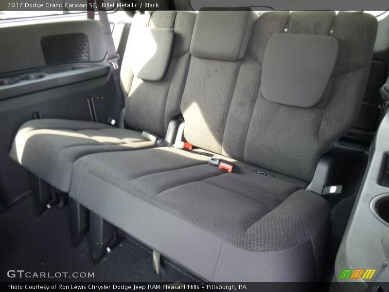 Billet Metallic / Black 2017 Dodge Grand Caravan SE