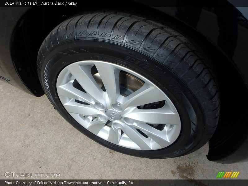 Aurora Black / Gray 2014 Kia Forte EX