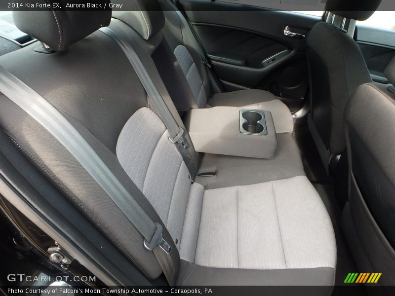 Aurora Black / Gray 2014 Kia Forte EX
