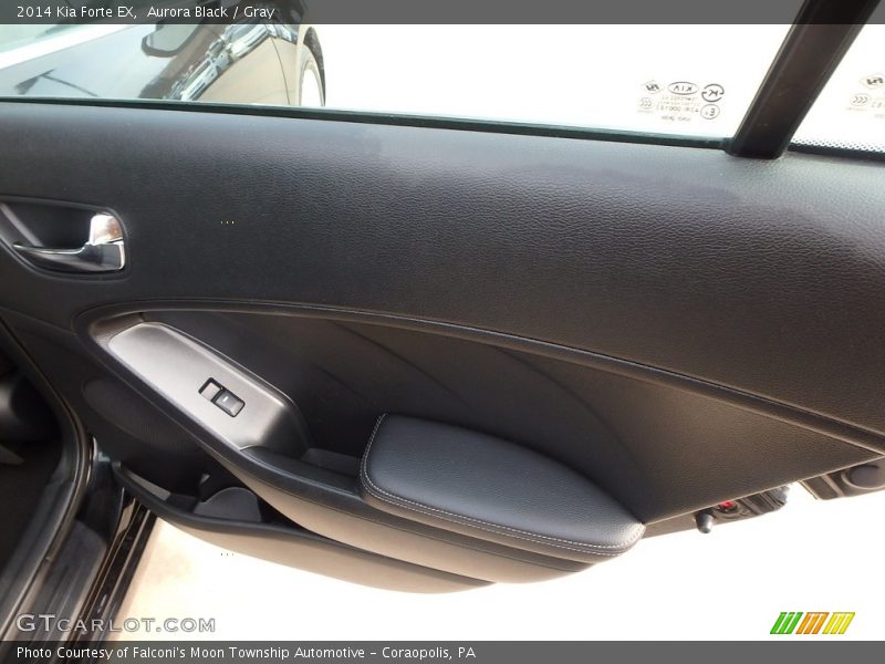 Aurora Black / Gray 2014 Kia Forte EX