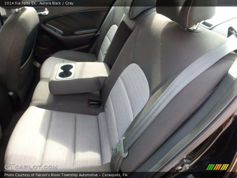 Aurora Black / Gray 2014 Kia Forte EX