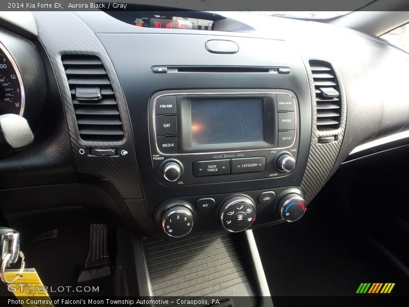 Aurora Black / Gray 2014 Kia Forte EX