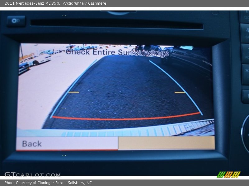 Arctic White / Cashmere 2011 Mercedes-Benz ML 350