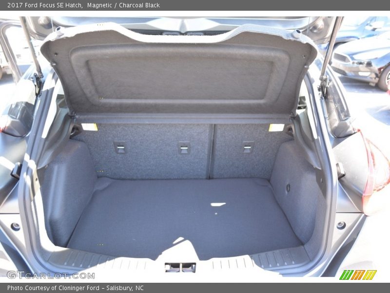 Magnetic / Charcoal Black 2017 Ford Focus SE Hatch