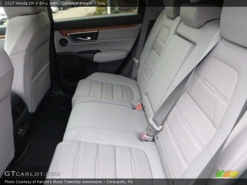 Gunmetal Metallic / Gray 2017 Honda CR-V EX-L AWD