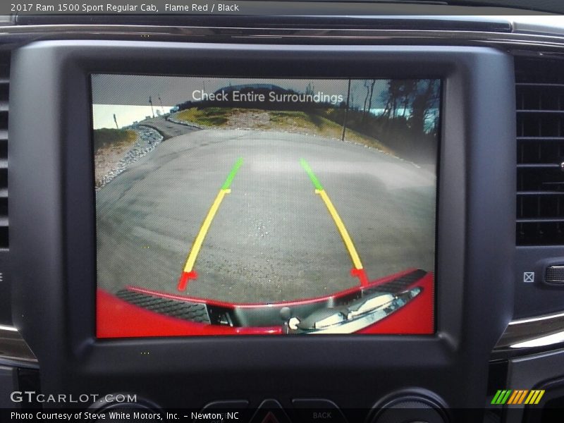 Flame Red / Black 2017 Ram 1500 Sport Regular Cab