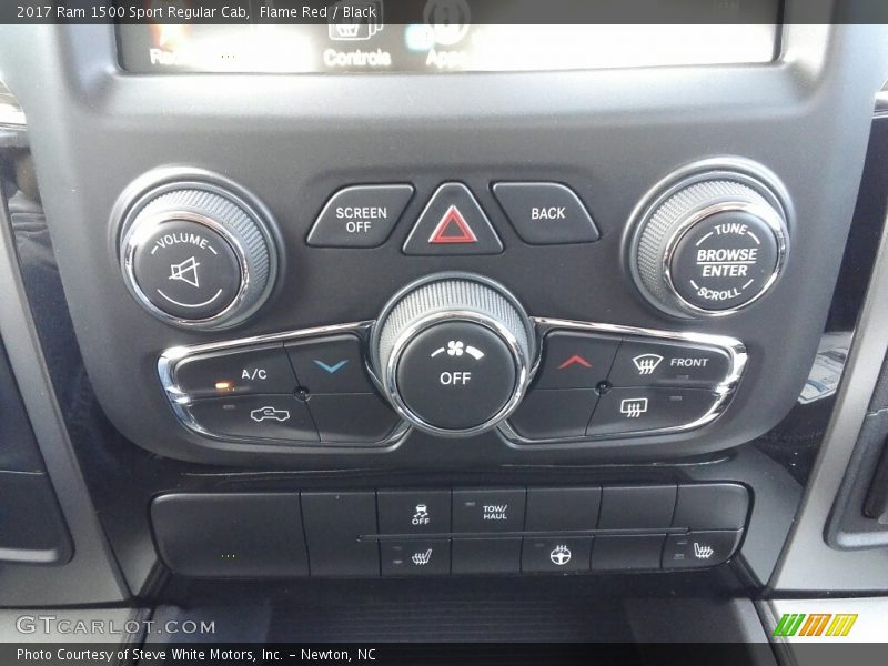 Controls of 2017 1500 Sport Regular Cab