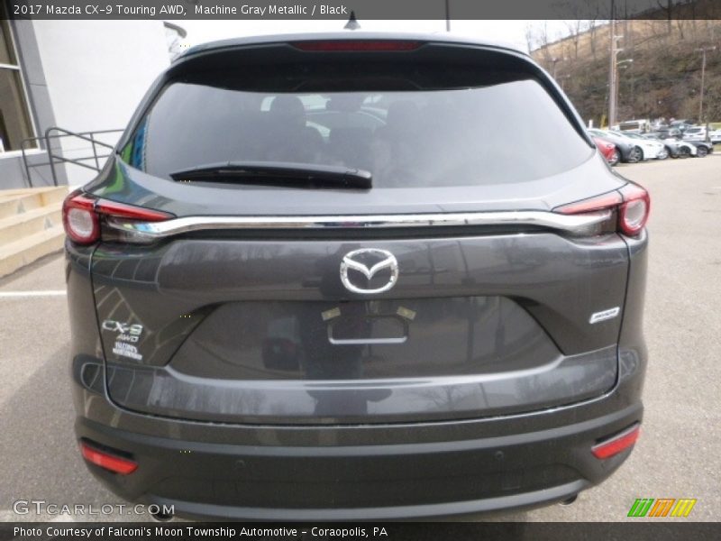 Machine Gray Metallic / Black 2017 Mazda CX-9 Touring AWD