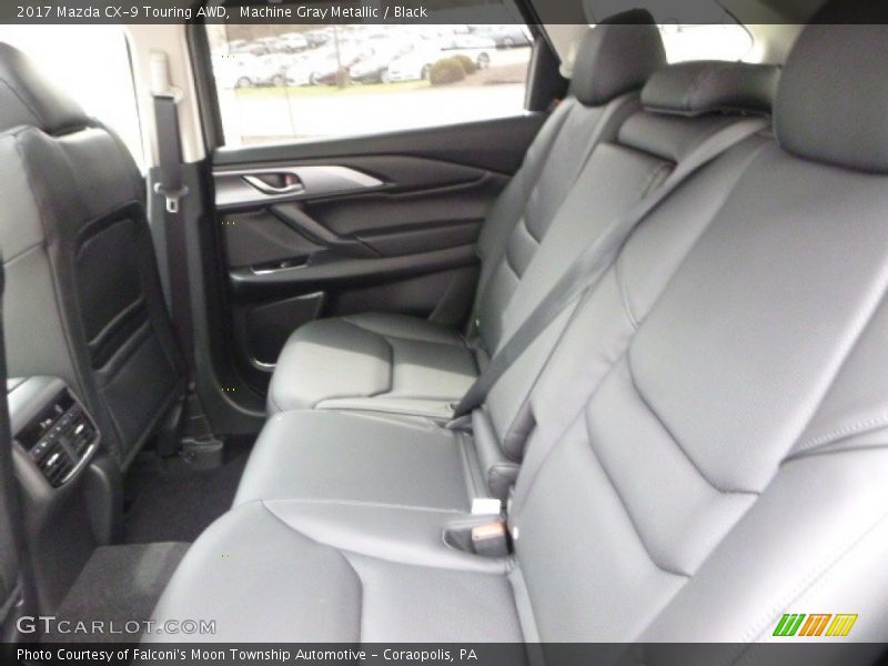Machine Gray Metallic / Black 2017 Mazda CX-9 Touring AWD