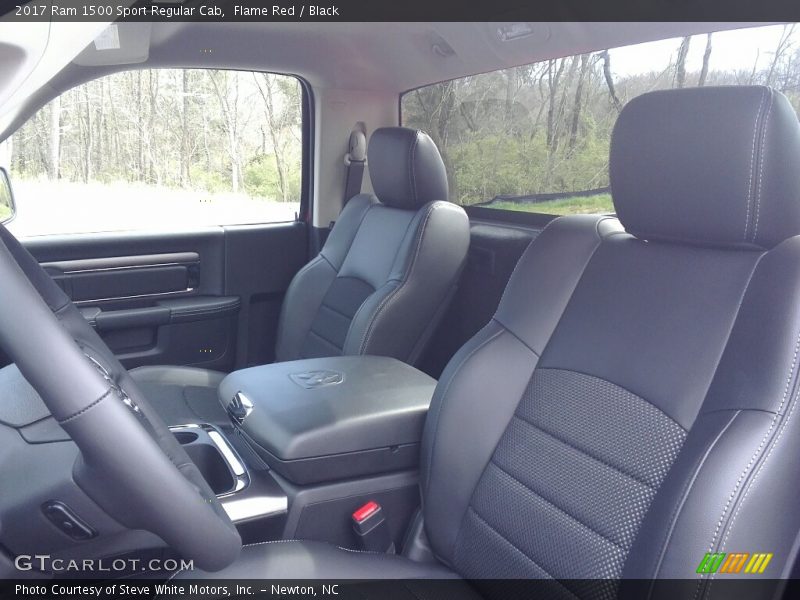 Flame Red / Black 2017 Ram 1500 Sport Regular Cab