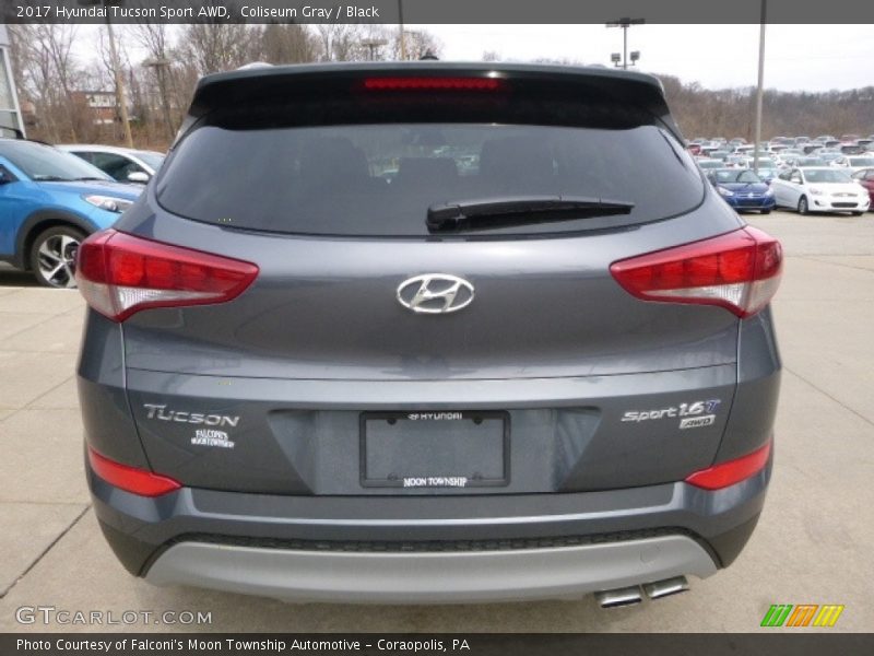 Coliseum Gray / Black 2017 Hyundai Tucson Sport AWD