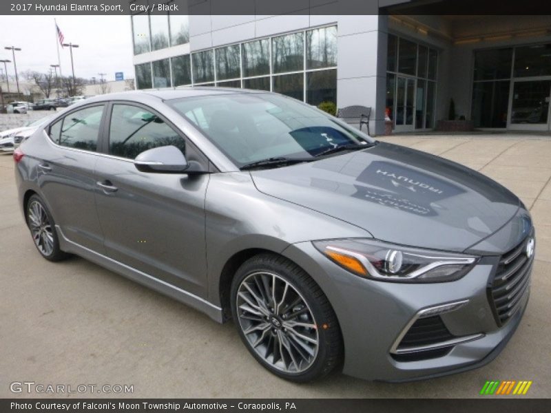 Front 3/4 View of 2017 Elantra Sport