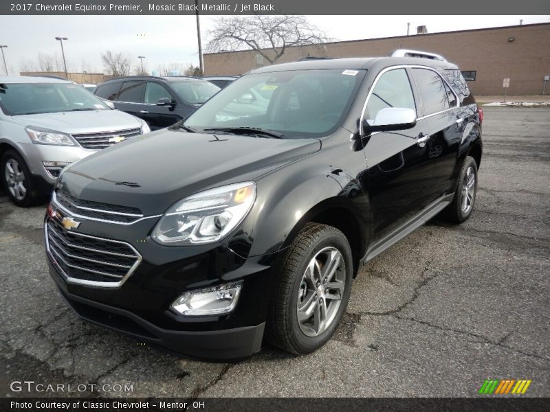 Mosaic Black Metallic / Jet Black 2017 Chevrolet Equinox Premier