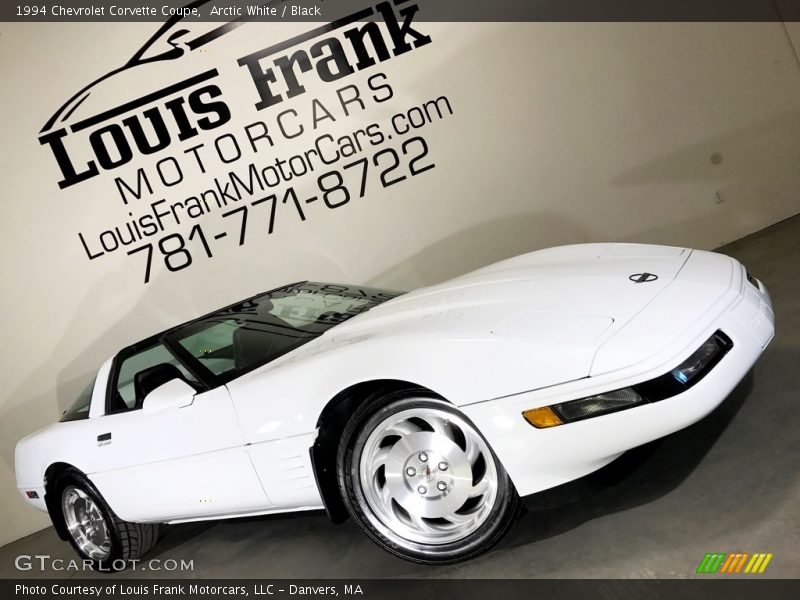 Arctic White / Black 1994 Chevrolet Corvette Coupe