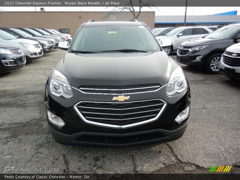 Mosaic Black Metallic / Jet Black 2017 Chevrolet Equinox Premier