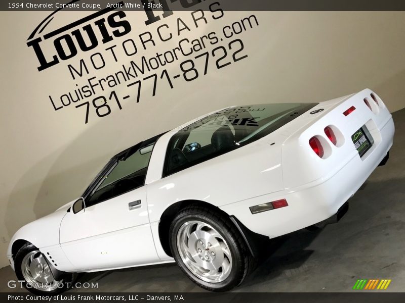 Arctic White / Black 1994 Chevrolet Corvette Coupe