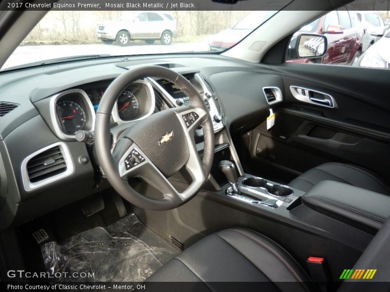 Mosaic Black Metallic / Jet Black 2017 Chevrolet Equinox Premier