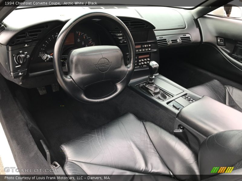 Arctic White / Black 1994 Chevrolet Corvette Coupe