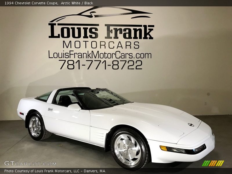Arctic White / Black 1994 Chevrolet Corvette Coupe