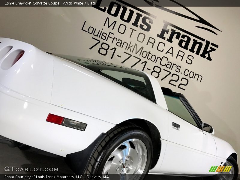 Arctic White / Black 1994 Chevrolet Corvette Coupe
