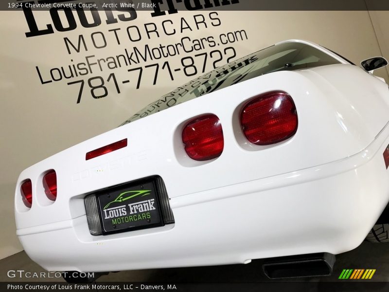 Arctic White / Black 1994 Chevrolet Corvette Coupe