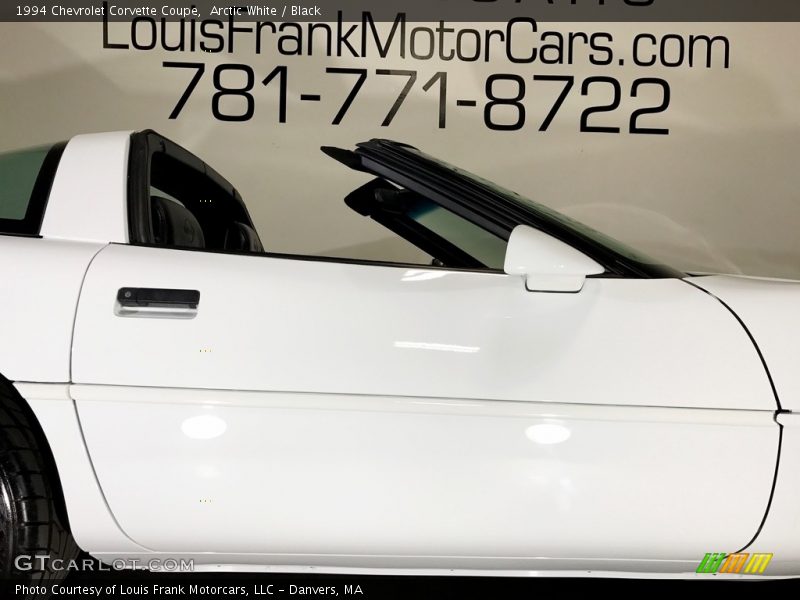 Arctic White / Black 1994 Chevrolet Corvette Coupe