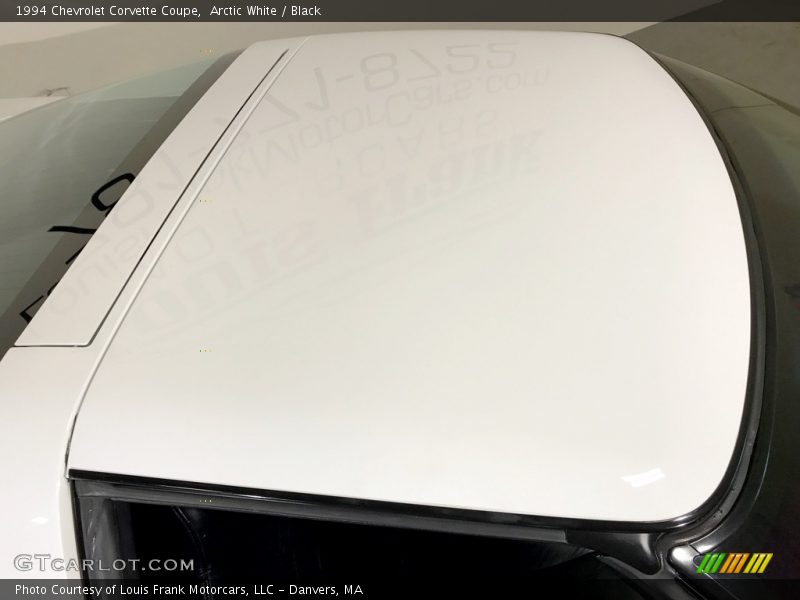 Arctic White / Black 1994 Chevrolet Corvette Coupe
