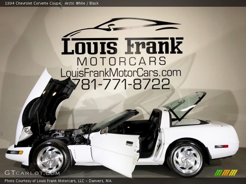 Arctic White / Black 1994 Chevrolet Corvette Coupe