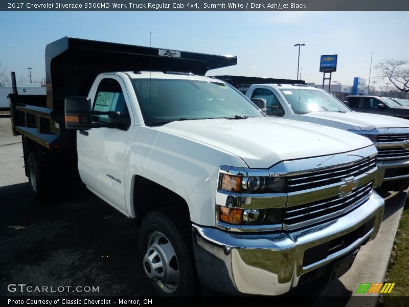 Summit White / Dark Ash/Jet Black 2017 Chevrolet Silverado 3500HD Work Truck Regular Cab 4x4