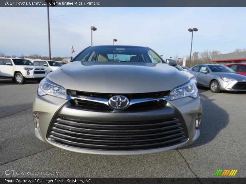 Creme Brulee Mica / Almond 2017 Toyota Camry LE