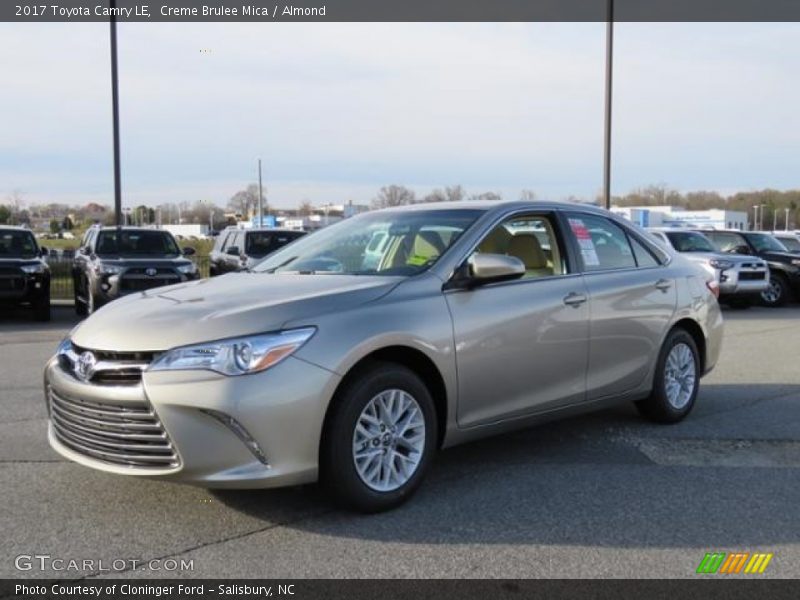 Creme Brulee Mica / Almond 2017 Toyota Camry LE
