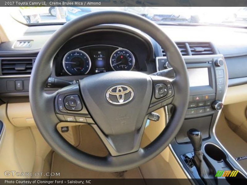 Creme Brulee Mica / Almond 2017 Toyota Camry LE