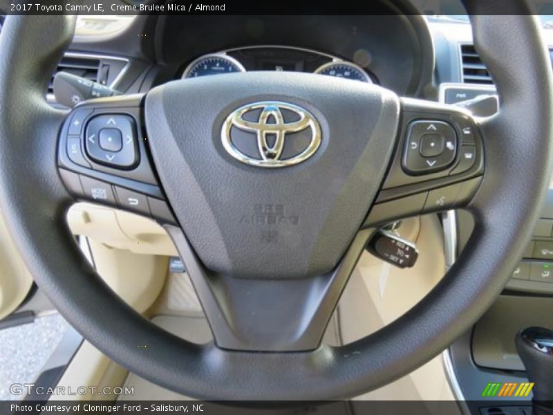 Creme Brulee Mica / Almond 2017 Toyota Camry LE