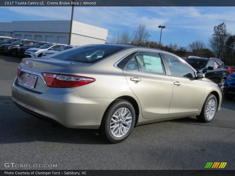 Creme Brulee Mica / Almond 2017 Toyota Camry LE