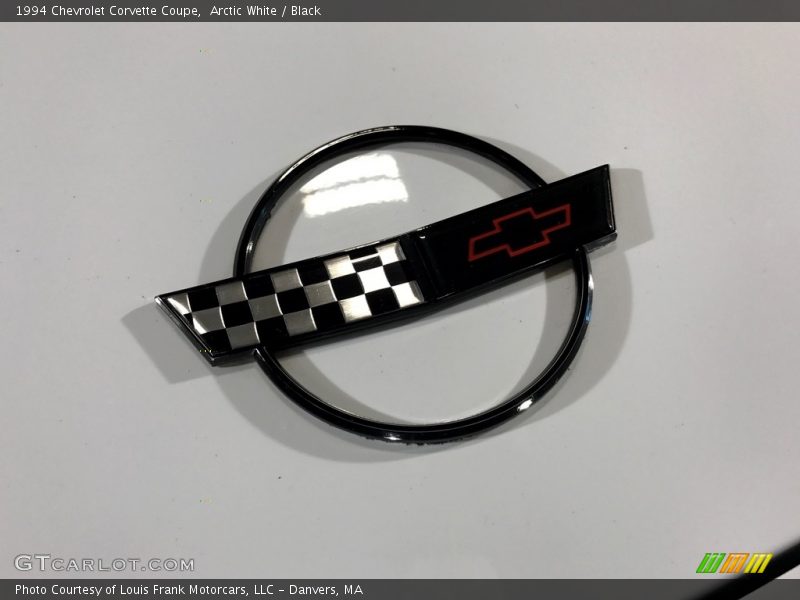 Arctic White / Black 1994 Chevrolet Corvette Coupe